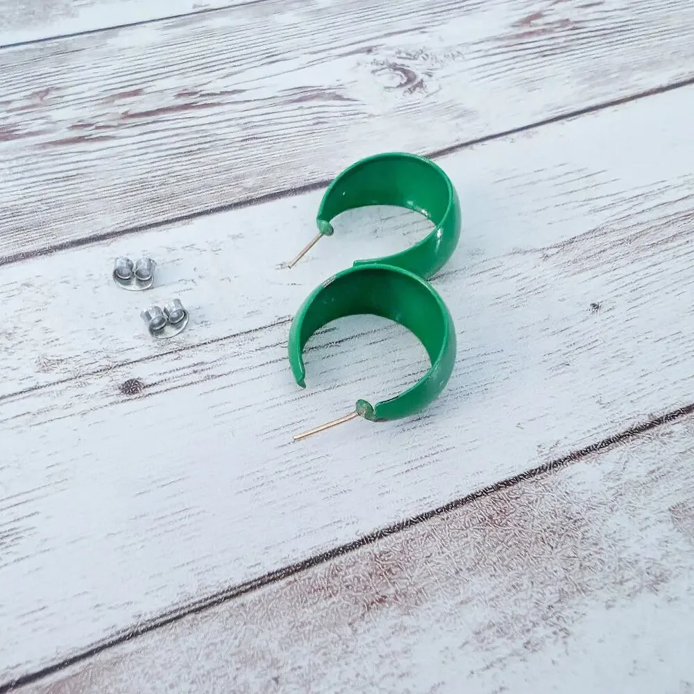 Vintage earrings pierced